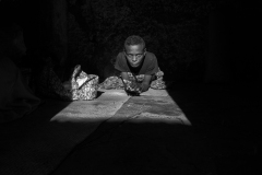 In darkness