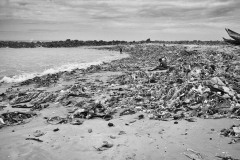 Pollution des plages ghanéennes