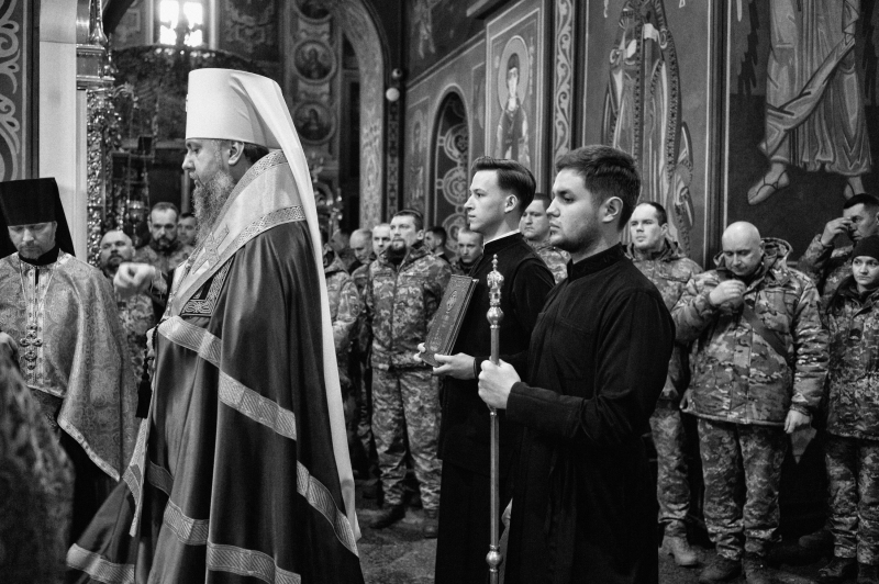 Le métropolite Epifaniy, chef de l'église orthodoxe auto Céphale d'Ukraine