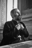 Le père Philipp Haerter à Kharkiv