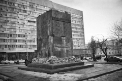 Monument de Mykola Lysenko compositeur ukrainien devant l’opéra de Kiev