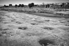 Holes as far as the eye can see