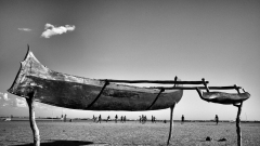 Madagascar, men and sea.