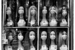 Mannequins de vitrine, Paris 2020