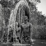 Grooming in the river