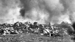 Bargain hunters at the landfill