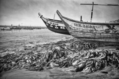 pollution of the port in Accra