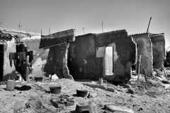 Ruined fishermen's houses